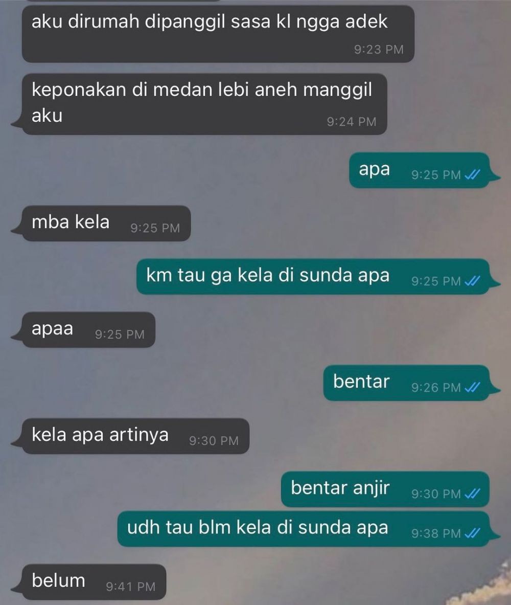 Chat pakai bahasa daerah bikin gagal paham © 2022 berbagai sumber