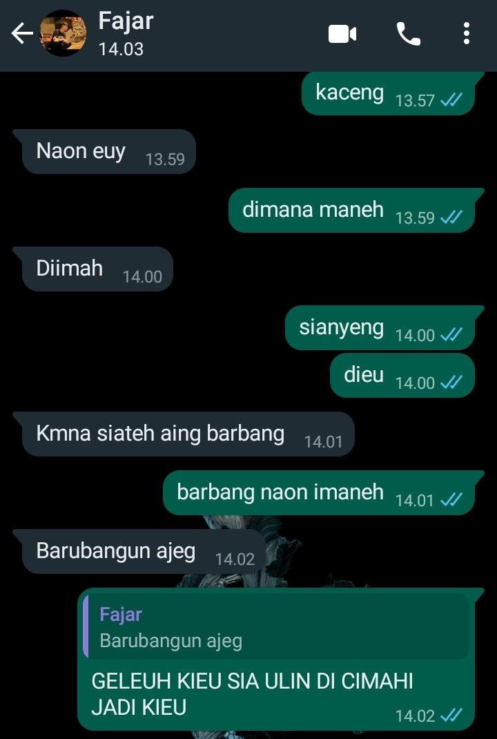 Chat pakai bahasa daerah bikin gagal paham © 2022 berbagai sumber