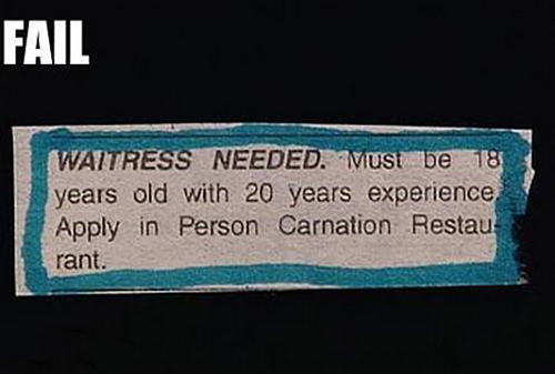 syarat nyeleneh di iklan lowongan kerja © berbagai sumber syarat nyeleneh di iklan lowongan kerja © berbagai sumber