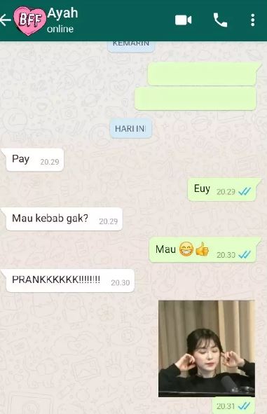 Chat lucu percakapan bapak dan anak ini kocak abis Berbagai sumber