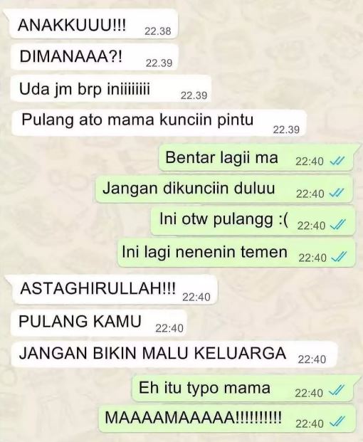 Chat lucu percakapan bapak dan anak ini kocak abis Berbagai sumber