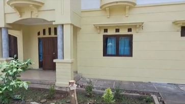 penampakan rumah Tiko selesai dicat © 2022 TikTok