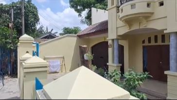 penampakan rumah Tiko selesai dicat © 2022 TikTok