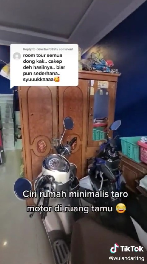 renovasi rumah di gang sempit hasil mewah © TikTok/@wulandaritng renovasi rumah di gang sempit hasil mewah © TikTok/@wulandaritng