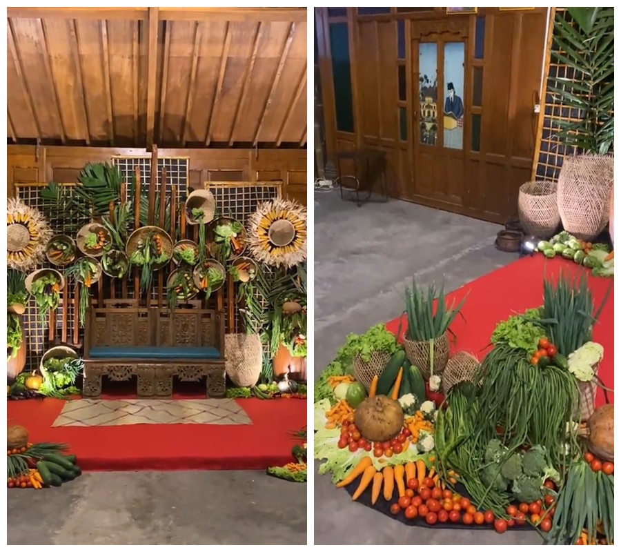 pernikahan pesta rakyat sayur buah © Twitter/@RyuDeka pernikahan pesta rakyat sayur buah © Twitter/@RyuDeka