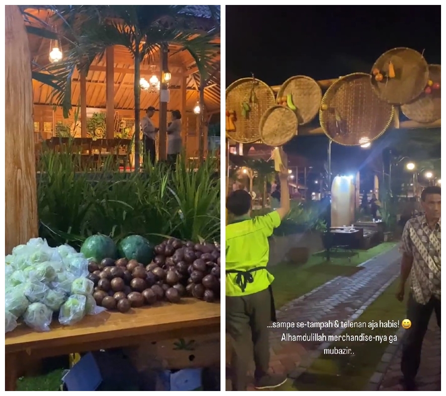 pernikahan pesta rakyat sayur buah © Twitter/@RyuDeka pernikahan pesta rakyat sayur buah © Twitter/@RyuDeka