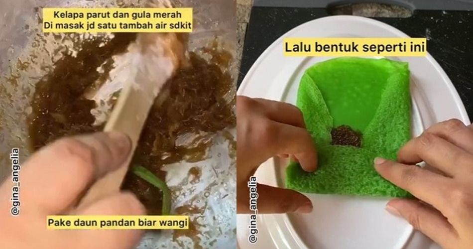 Trik bikin adonan dadar gulung isi kelapa tanpa telur, tetap lembut dan berpori