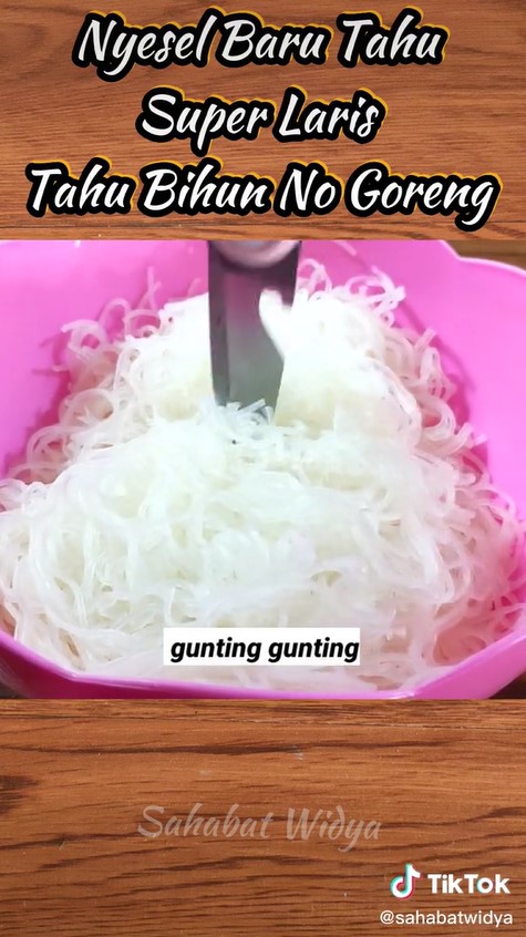 Tanpa dikukus dan digoreng, ini 7 cara mudah membuat tahu fantasi bihun untuk camilan