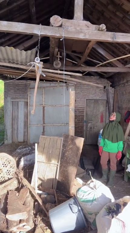 transformasi dapur novi listiana © TikTok transformasi dapur novi listiana © TikTok