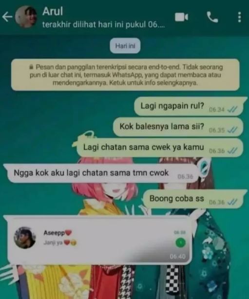 Chat kocak ketahuan selingkuh Berbagai sumber Chat kocak ketahuan selingkuh Berbagai sumber