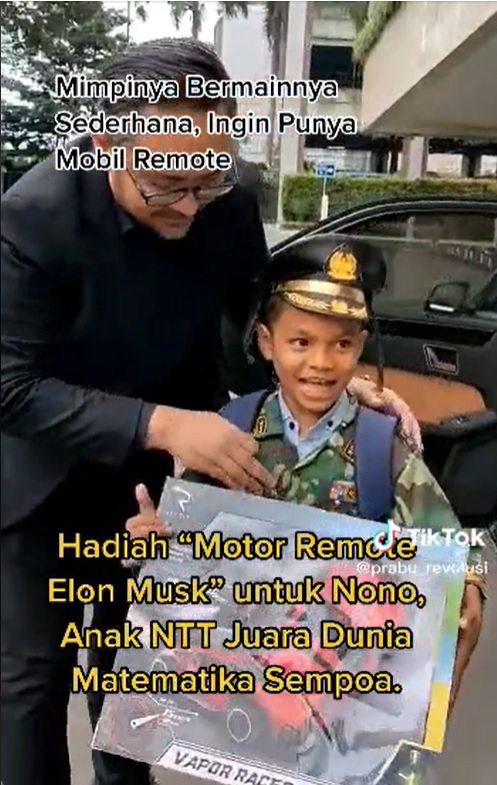 kisah bocah NTT dapat hadiah usai menang lomba matematika tingkat dunia © berbagai sumber