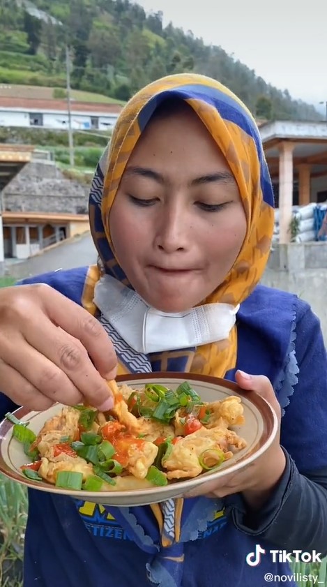 13 Masakan rumahan Novi Listiana, pedangdut yang kini beralih jadi petani