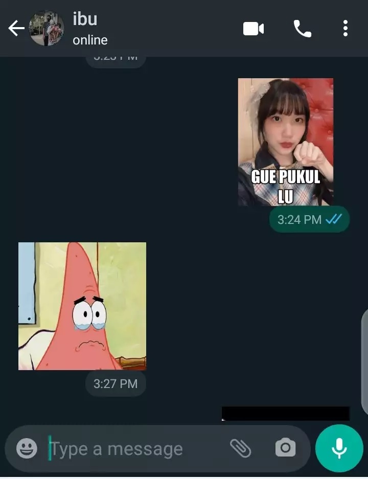 chat salah kirim stiker whatsapp © berbagai sumber chat salah kirim stiker whatsapp © berbagai sumber