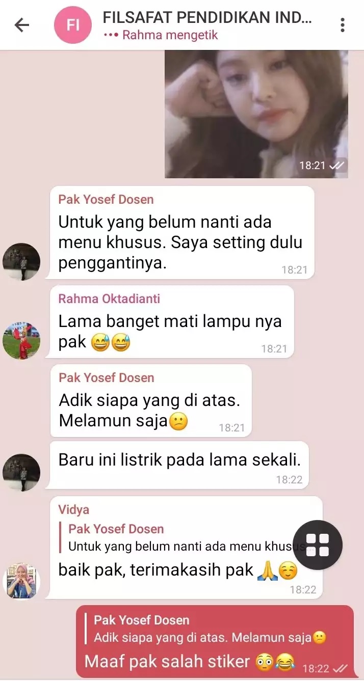  chat salah kirim stiker whatsapp © berbagai sumber