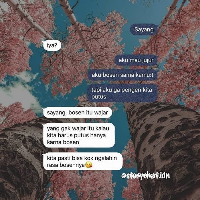 Chat lucu orang kelewat bucin © 2023 brilio.net