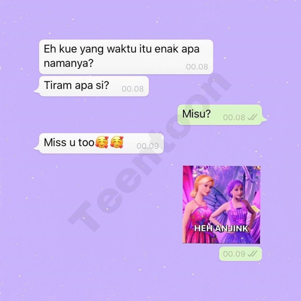 Chat lucu orang kelewat bucin © 2023 brilio.net