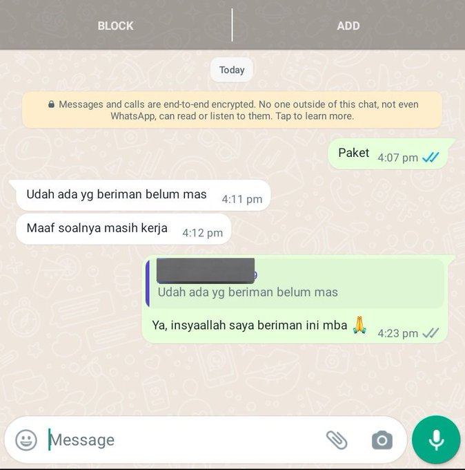 penerima paket malah ngeselin abis © berbagai sumber