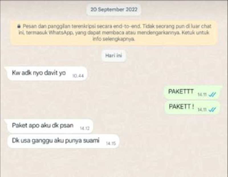 penerima paket malah ngeselin abis © berbagai sumber