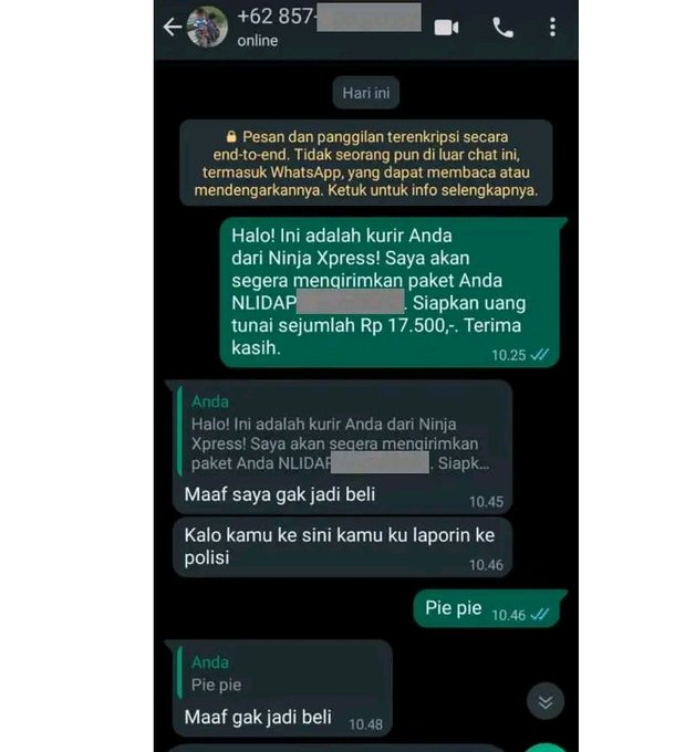 penerima paket malah ngeselin abis © berbagai sumber