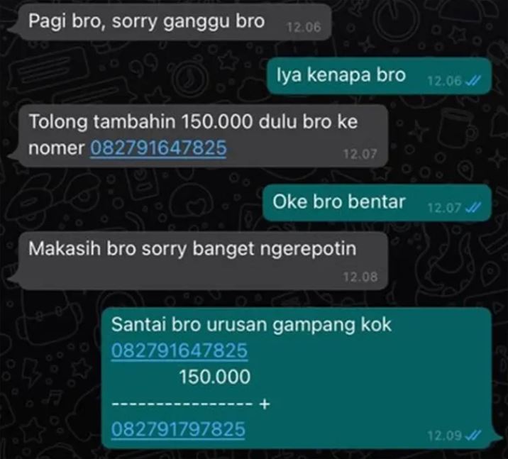 cara balas teman yang mau pinjam uang © berbagai sumber