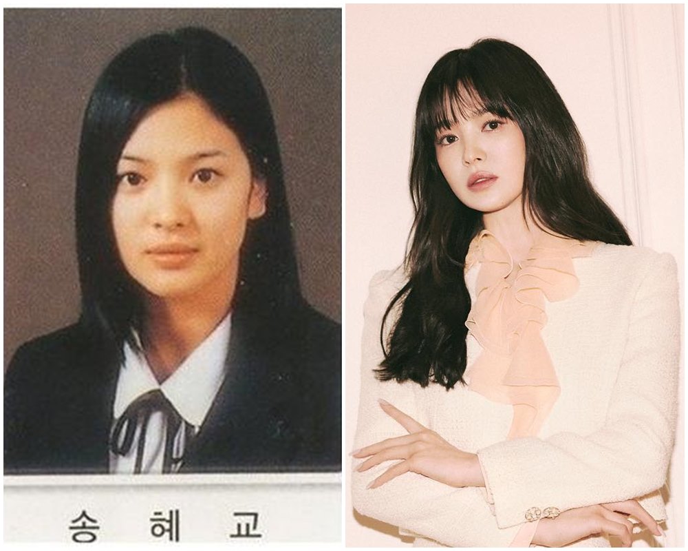 Viral potret Song Hye-kyo saat SMP versus sekarang, perbandingannya bikin syok