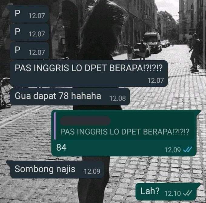 chat lucu kena skakmat © berbagai sumber
