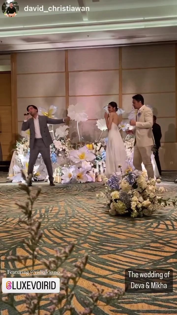 momen pernikahan deva dan mikha tambayong © instagram