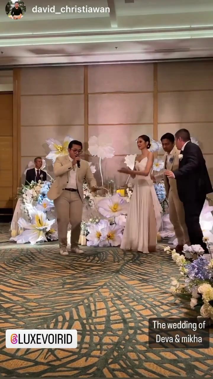 momen pernikahan deva dan mikha tambayong © instagram