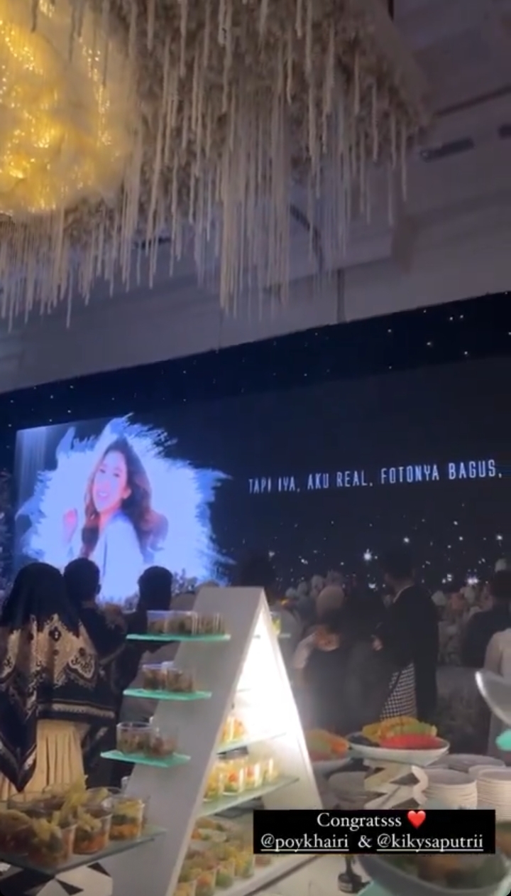 8 Hidangan di pernikahan Kiky Saputri ini komplet dan mewah abis