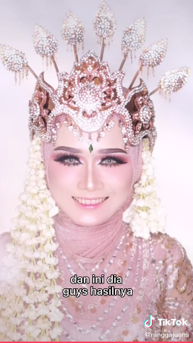 Transformasi pengantin miliki kulit eksotis Berbagai sumber