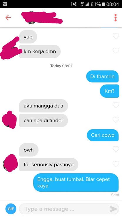 Chat lucu orang PDKT endingnya ngenes © 2023 brilio.net