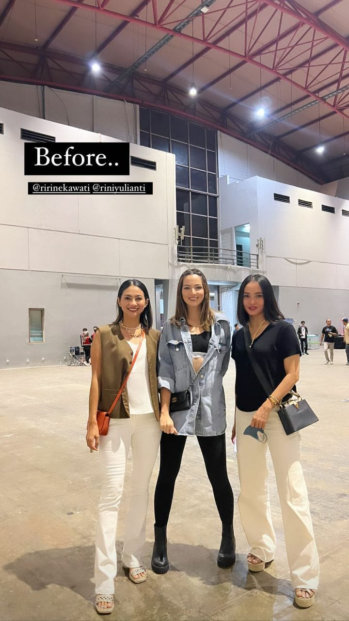 seleb nonton konser sheila © instagram