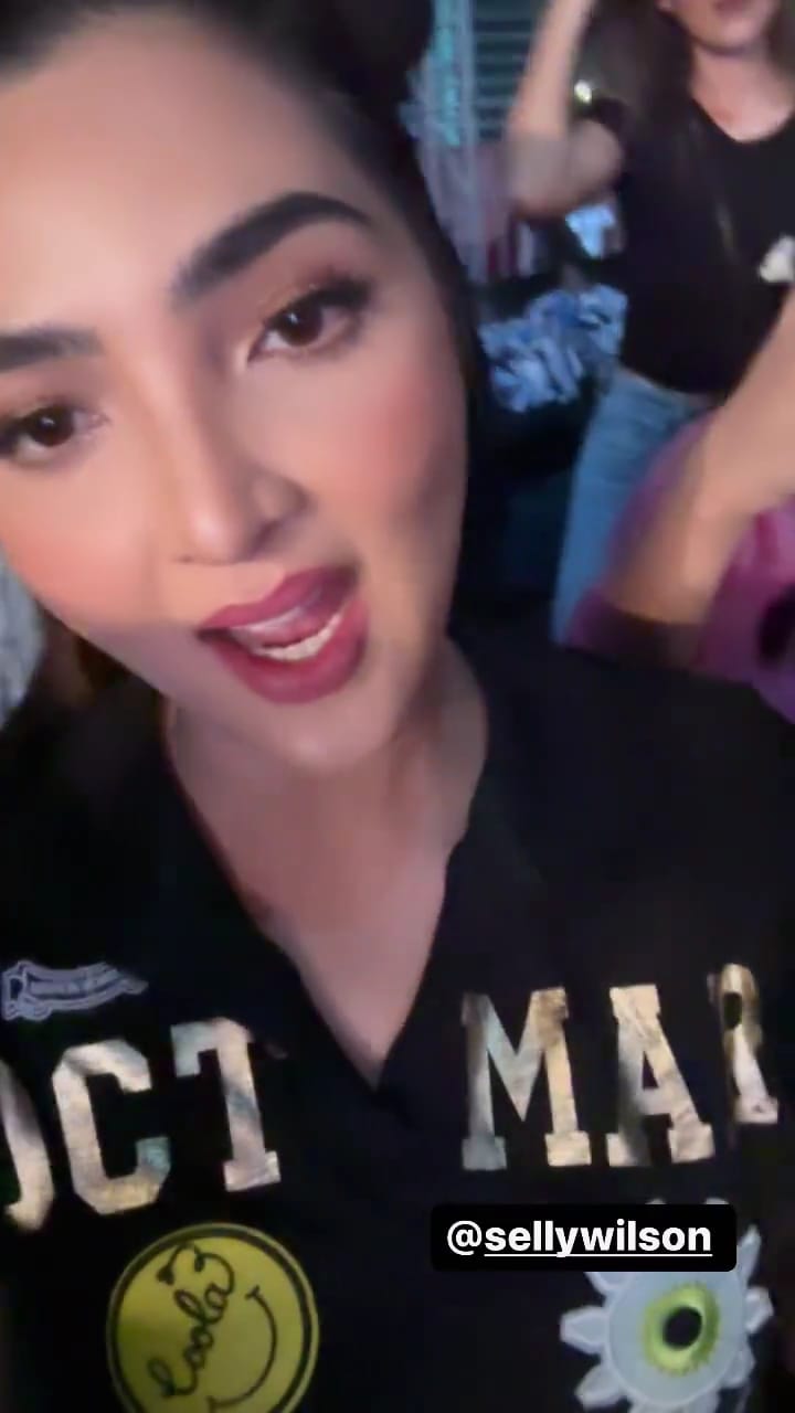 seleb nonton konser sheila © instagram