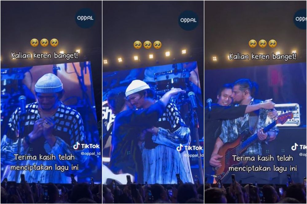 momen duta menangis di panggung © TikTok