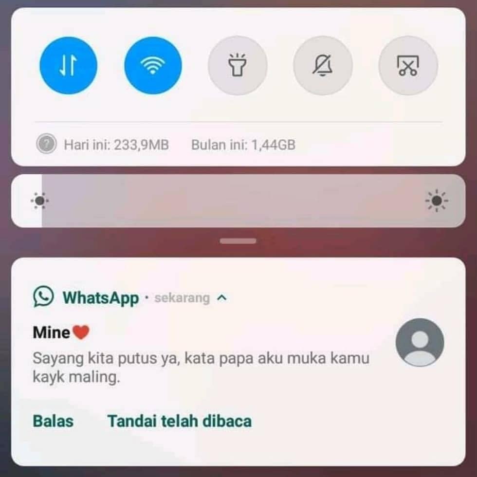 chat ngajak putus tapi alasannya kocak © berbagai sumber