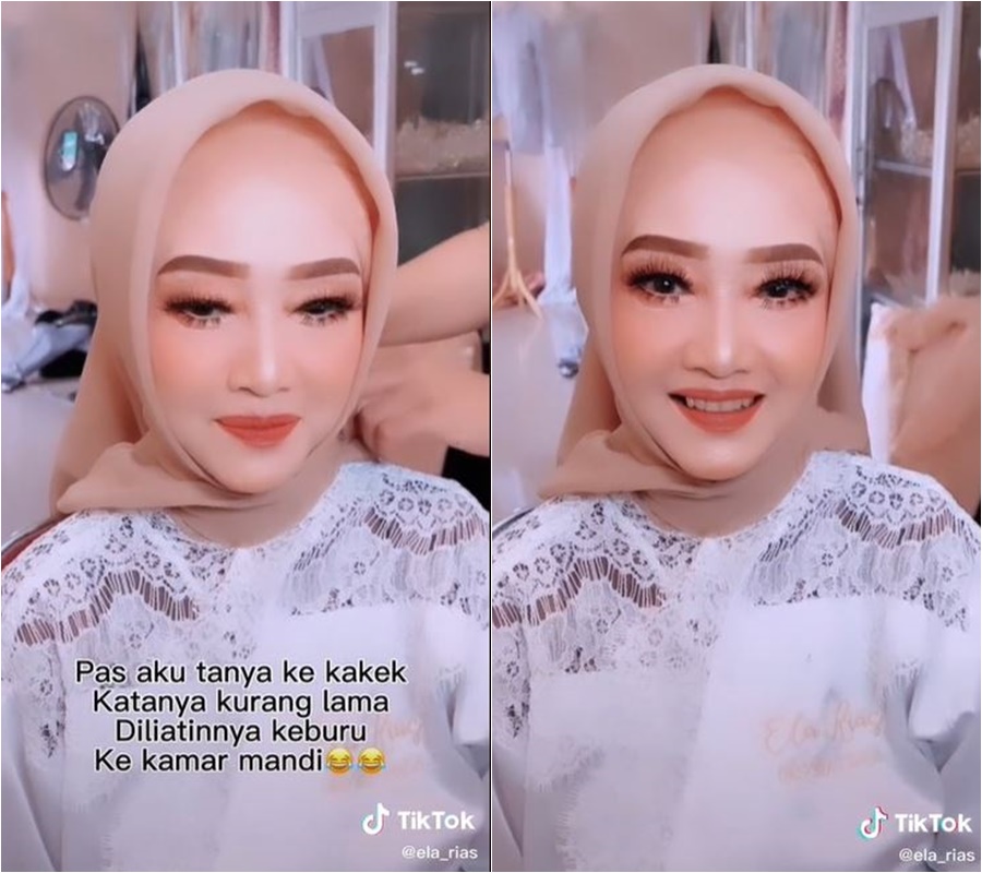 Nenek 67 tahun dirias MUA © 2022 TikTok