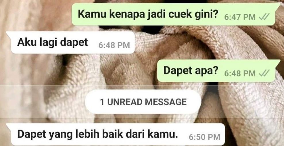 Chat lucu putus sama pacar Berbagai sumber