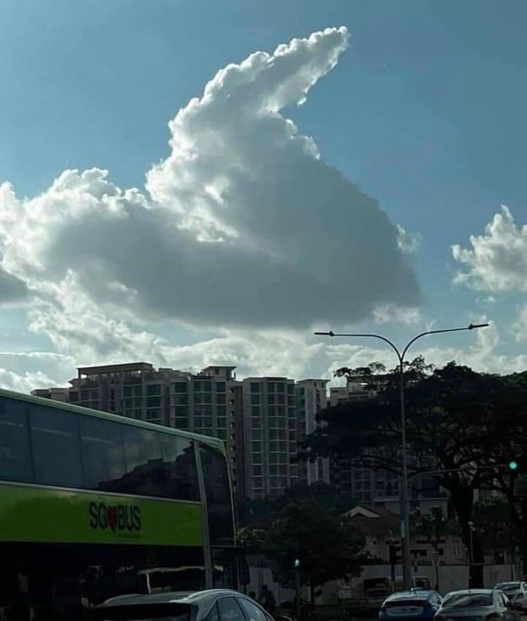 penampakan nyeleneh di langit bikin melongo © berbagai sumber