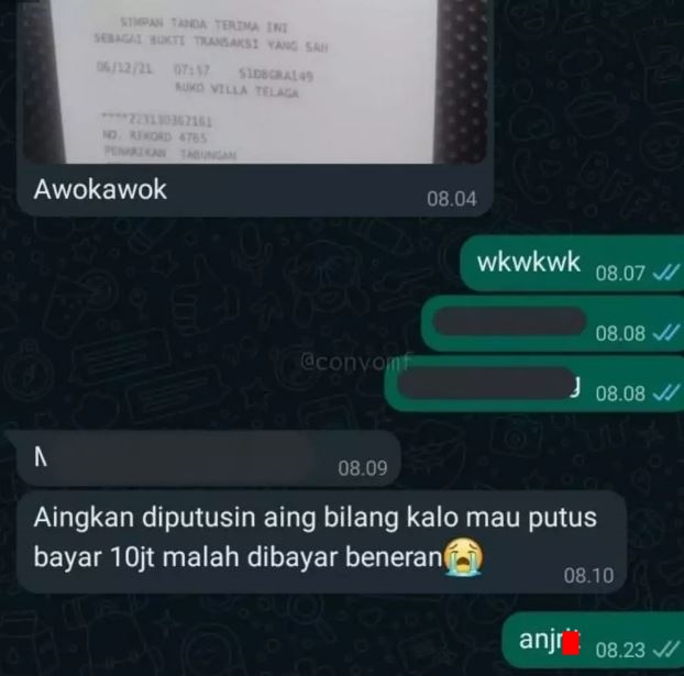 Chat lucu kirim foto ini malah makin kesal Berbagai sumber