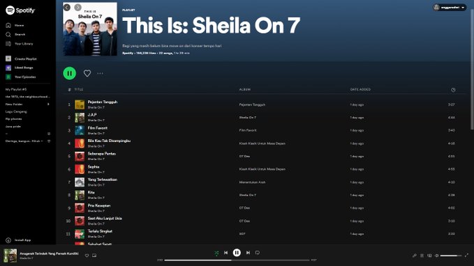 Pria ini bisa tebak urutan lagu di konser Sheila On 7 Berbagai sumber