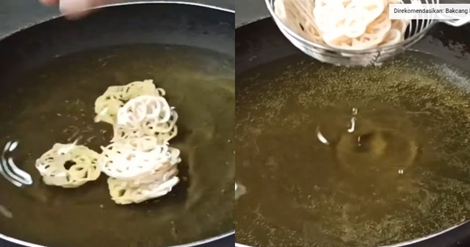 Tak perlu pakai 2 wajan, ini trik goreng kerupuk mawar agar renyah dan mekar hingga 3 kali lipat
