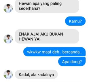 chat lucu tebak-tebakan dengan teman © 2022 berbagai sumber