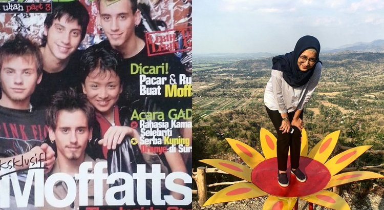 potret dulu dan kini Adelia Lontoh © berbagai sumber