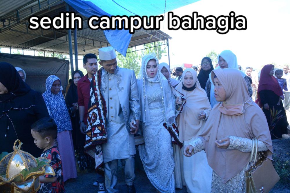 makeup pengantin dipilih orang tua © TikTok