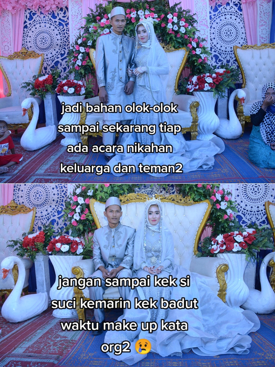 makeup pengantin dipilih orang tua © TikTok