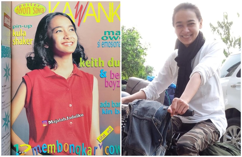 dulu dan kini ananda lontoh © Instagram dulu dan kini ananda lontoh © Instagram