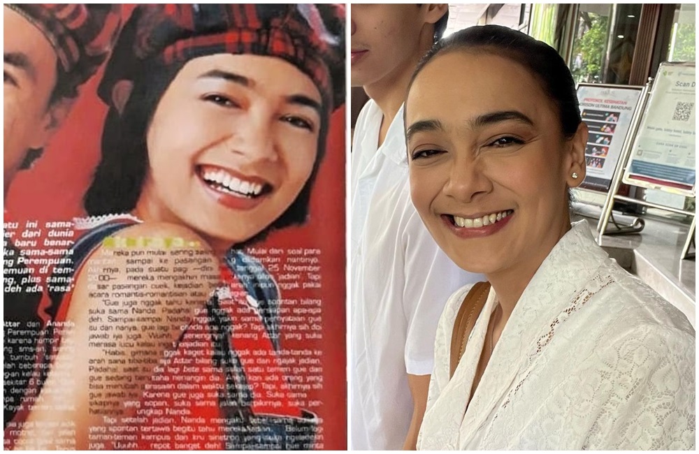 dulu dan kini ananda lontoh © Instagram dulu dan kini ananda lontoh © Instagram