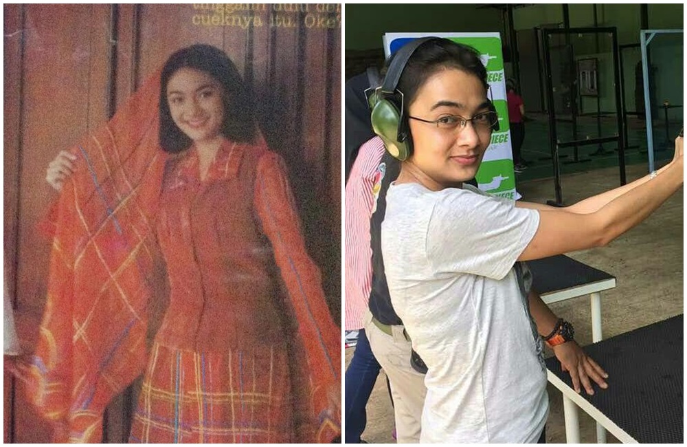 dulu dan kini ananda lontoh © Instagram dulu dan kini ananda lontoh © Instagram