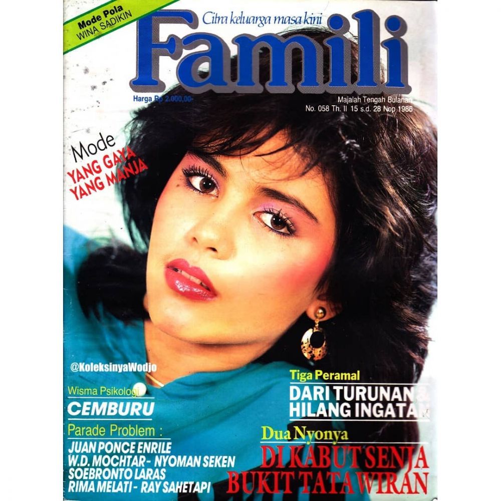 potret masa muda adik onky alexander yang kerap nampang di majalah jadul © berbagai sumber potret masa muda adik onky alexander yang kerap nampang di majalah jadul © berbagai sumber