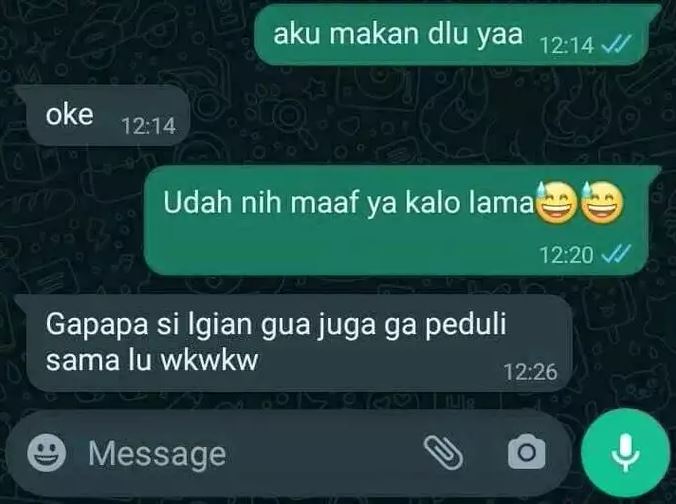 chat gombalan ke pacar ini endingnya bikin nyesek Berbagai sumber chat gombalan ke pacar ini endingnya bikin nyesek Berbagai sumber